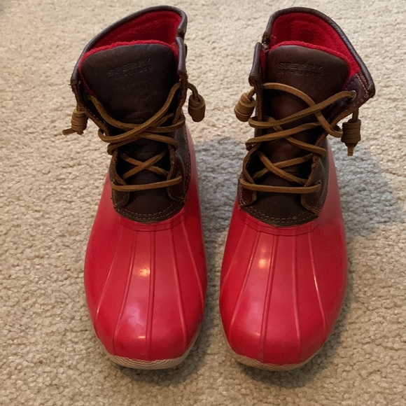 COPY - Sperry red boots - Picture 2 of 5